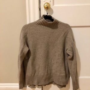 The Oversized Stroopwafel Turtleneck in ReCashmere